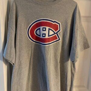 MMONTREAL CANADIANS #22 CAUFIELD MENS TEE